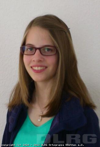 Stellvertretende Leiterin der Jugend: Alina Sander (Studentin)